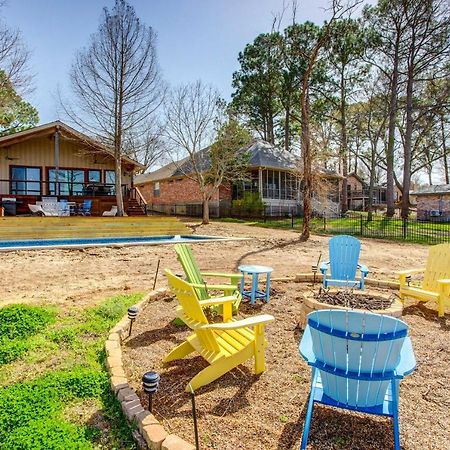 Cedar Creek Lakefront Vacation Rental With Pool Gun Barrel City Exterior photo